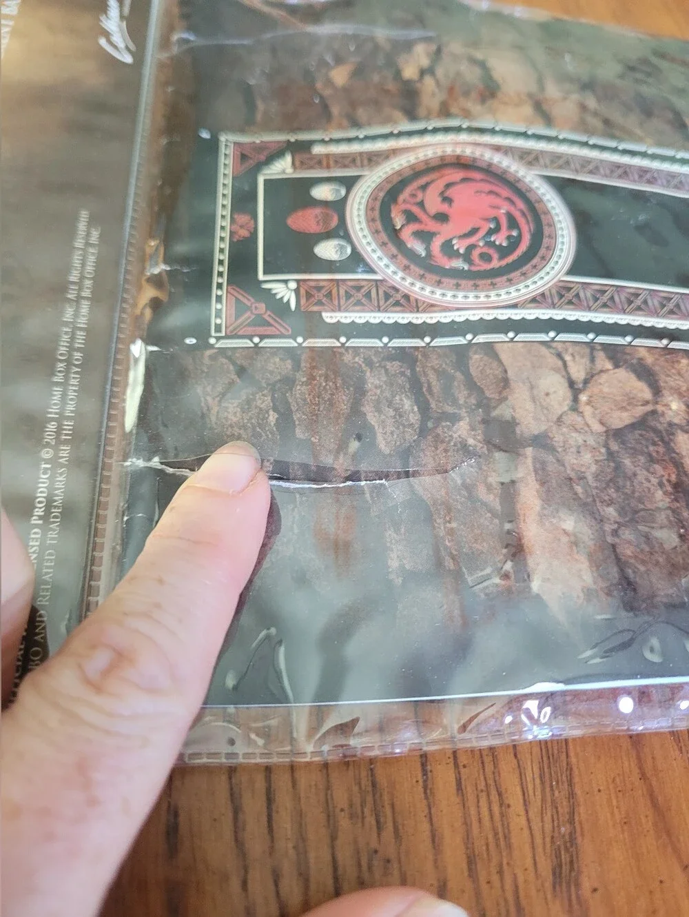 Game of Thrones Tournament Banner Set House Stark & House Targaryen NWT/sealed